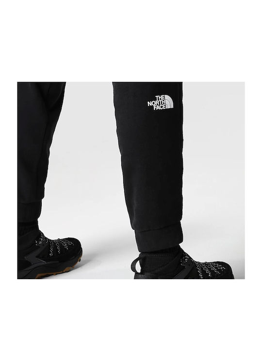 Coordinate Sweatpants with Elastic Black