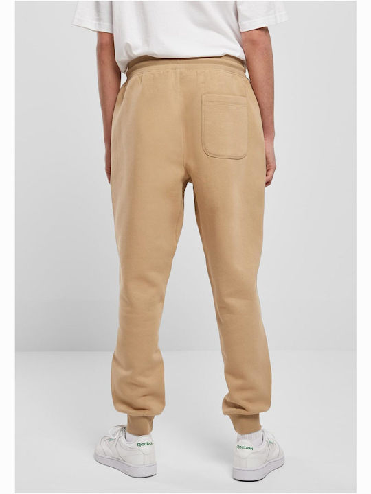 Urban Classics Men's Sweatpants with Rubber Union Beige