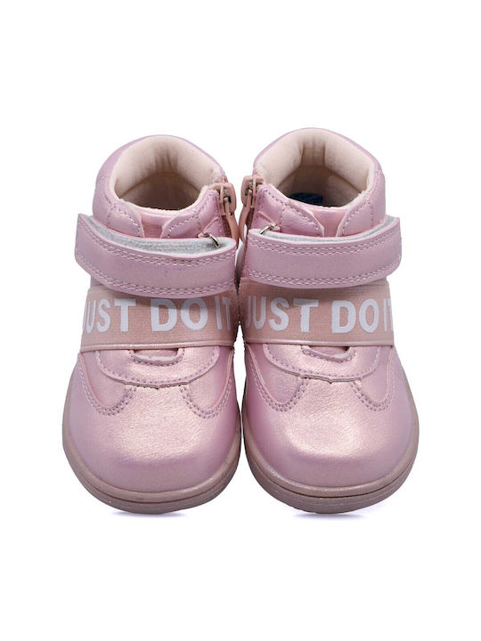 Oscal Kids Boots with Zipper Pink