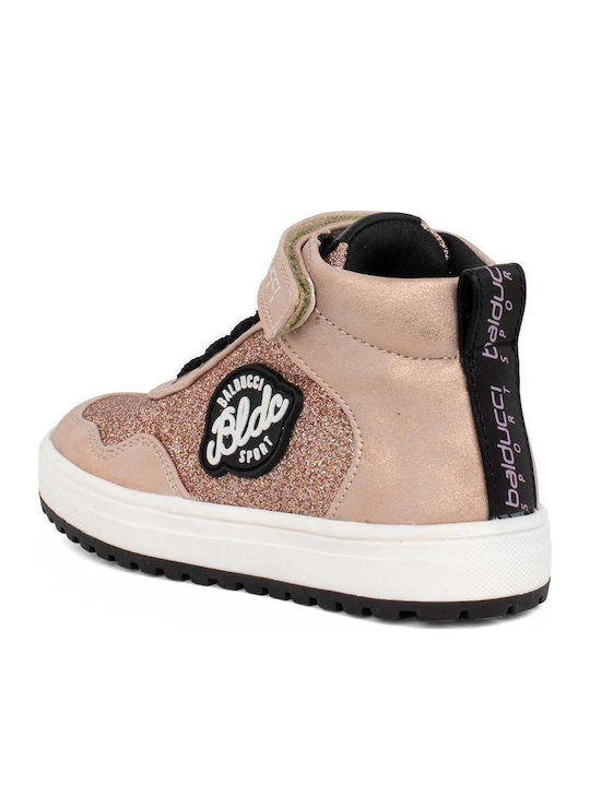 Kinderstiefeletten mit Klettverschluss Rosa