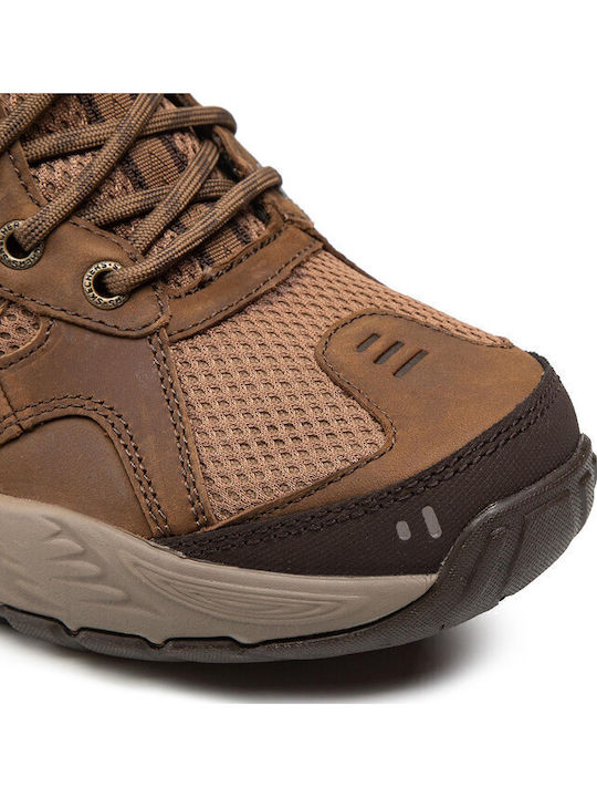 Skechers Percival Men's Hiking Shoes Waterproof Brown