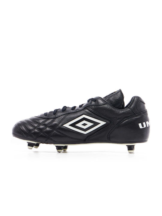 Umbro Elite Replaceable Low Football Shoes SG with Cleats Black