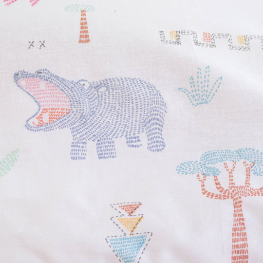 Rythmos Set Kids Duvet Cover Single White