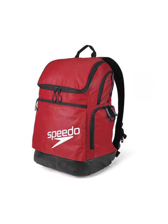 Speedo Teamster 2.0 Rucksack Τσάντα Πλάτης Κολυμβητηρίου Κόκκινη