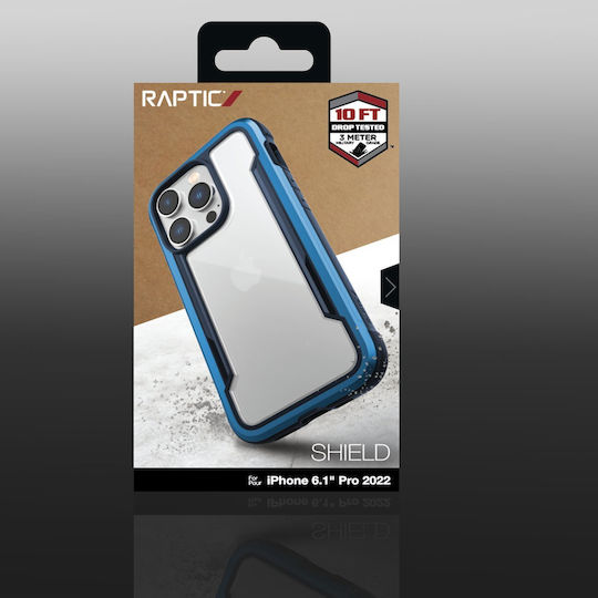 Raptic Shield Back Cover Πλαστικό Μπλε (iPhone 14 Pro)