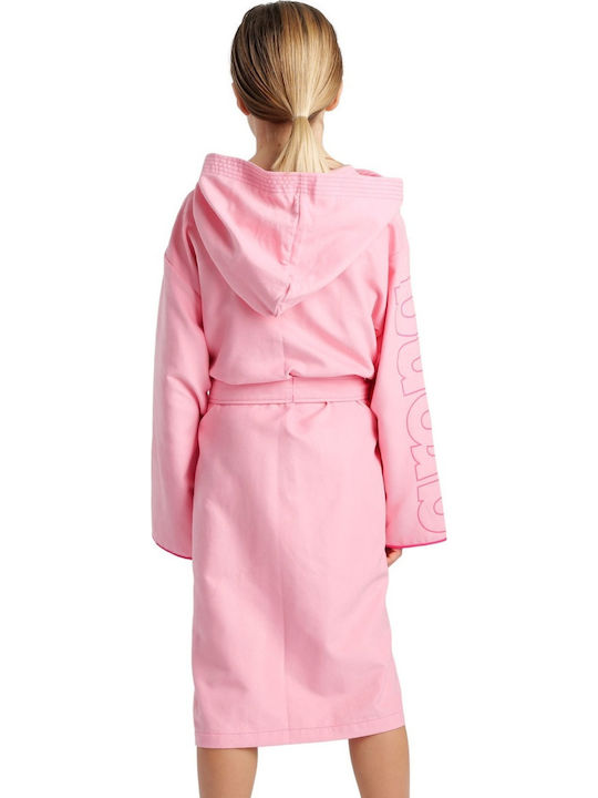 Arena Zeal Plus Jr 005309-300 Kids Swimming Bathrobe Pink
