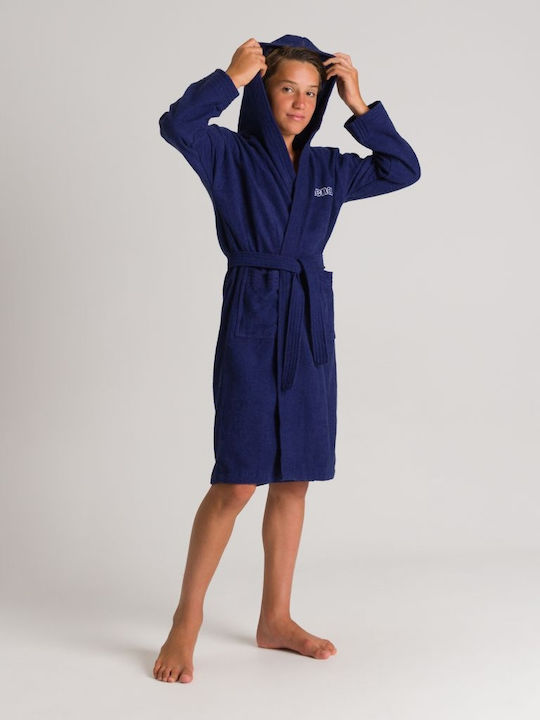 Arena Zeppelin Light Junior 003211-700 Kids Swimming Bathrobe Blue