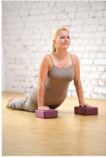 Sissel Yogablock in Rosa Farbe