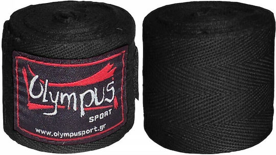 Olympus Sport Martial Arts Hand Wrap 4.5m Black 521123