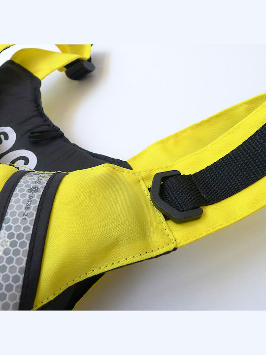 SCK Adults Life Jacket for Water Sports Yellow