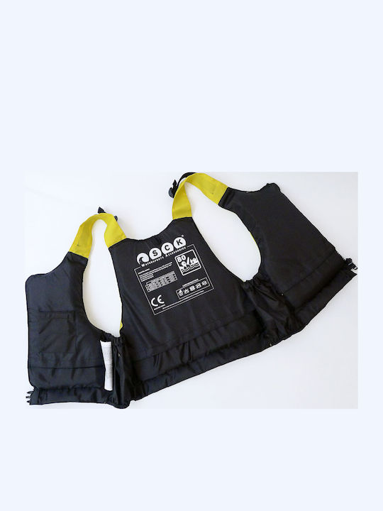 SCK Adults Life Jacket for Water Sports Yellow