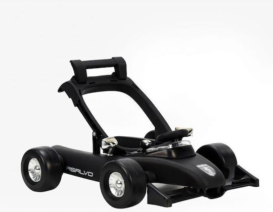 Asalvo F1 Baby Walker with Music for 6+ Months Black