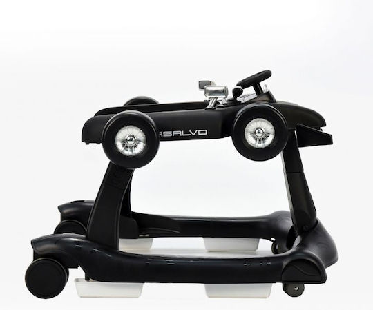Asalvo F1 Baby Walker with Music for 6+ Months Black