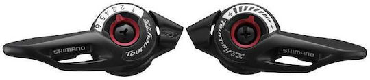 Shimano Tourney SL-TZ500 Set de manete de schimbare a vitezelor Schimbătoare de viteze pentru bicicletă 6 x 3SP - 6 x 3 viteze
