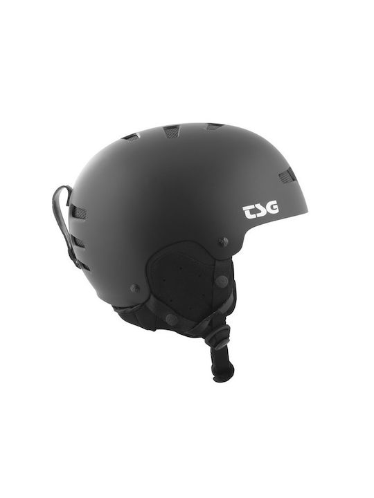 TSG Gravity Solid Helmet for Ski & Snowboard Satin Black