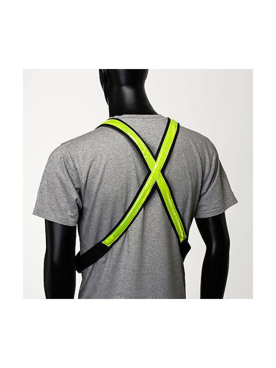 EasyPix StreetGlow LED L/XL Cycling Safety Vest Yellow