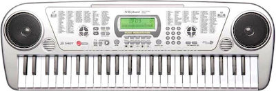 Aria Trade Keyboard AG278E with 61 Keys Standard Touch Silver