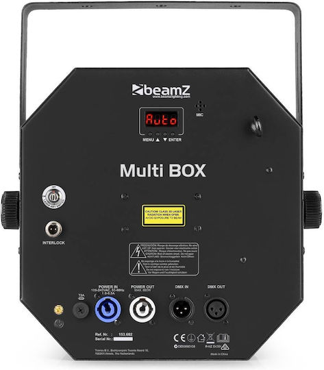 BeamZPro Φωτορυθμικό LED PAR DMX Multibox RGB / UV