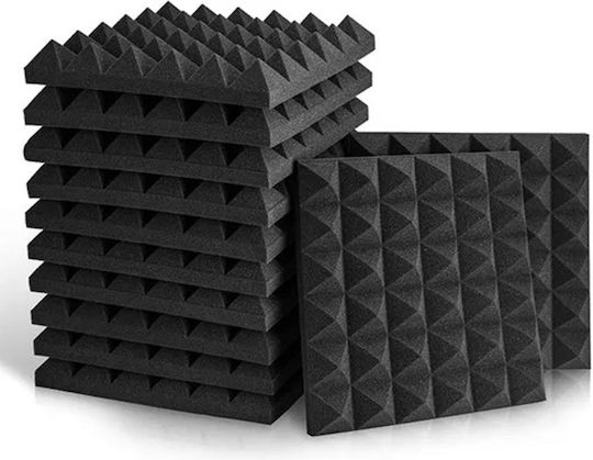 Alphacoustic Isolfon SE.PY Sound Absorbing Sheet (1pcs) in Design Pyramid 100cm x 50cm x 40mm
