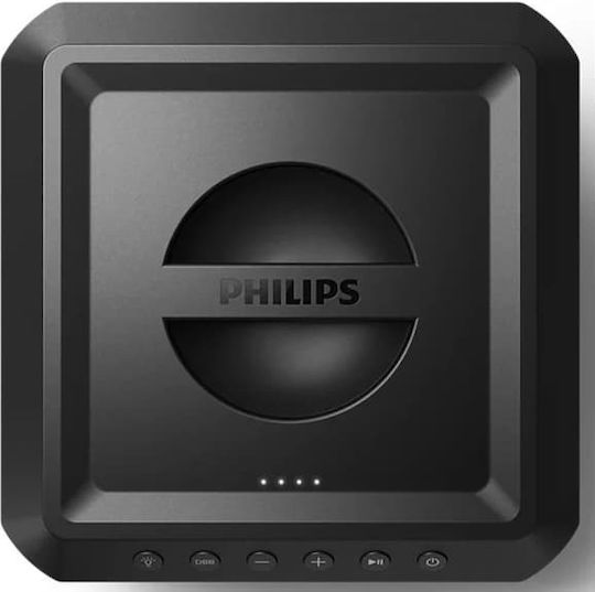 Philips TAX4207 Tragbares Radio-CD-Spieler mit Bluetooth / MP3 / USB Schwarze