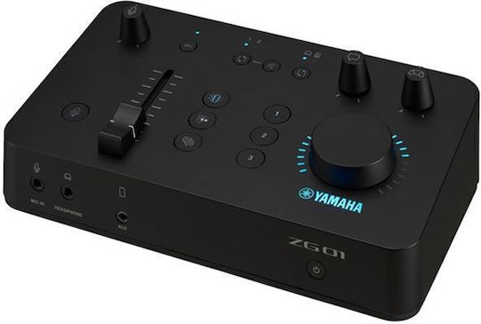 Yamaha ZG-01 Game Streaming Pack ZG01PACK External Professional Sound Card Connectivity 3.5mm / USB to PC