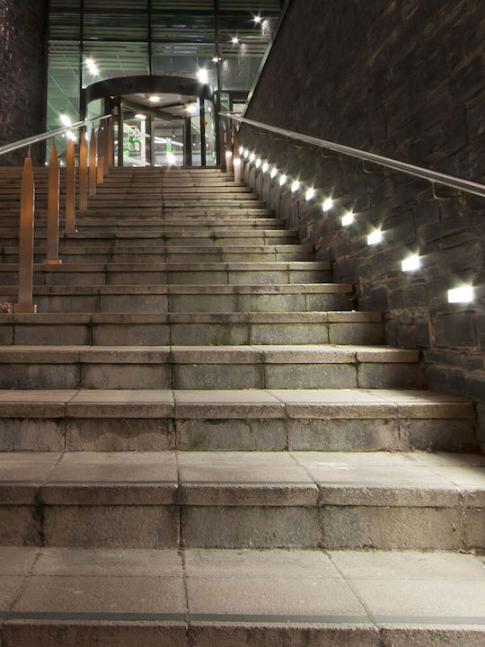 V-TAC Wandmontierte Außen-Deckenleuchte LED IP65 3W mit Natürliches Weiß Licht 23x8εκ.