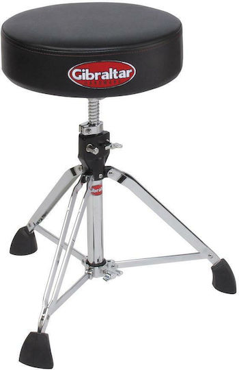 Gibraltar Professional Adjustable Drum Throne Black H51-70cm