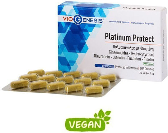 Viogenesis Platinum Protect Special Food Supplement 30 caps