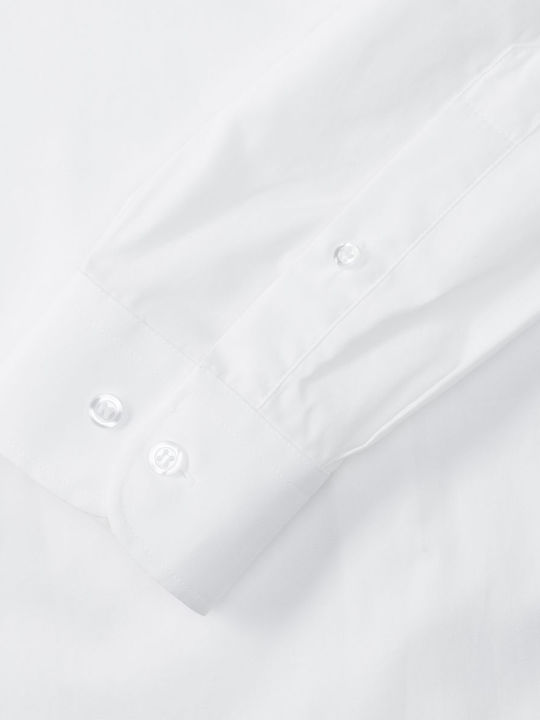 R-936M Long Sleeve Shirt In Regular Fit White White