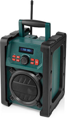 Nedis RDDB3100GN Portable Radio Electric / Battery DAB+ with Bluetooth Black / Green