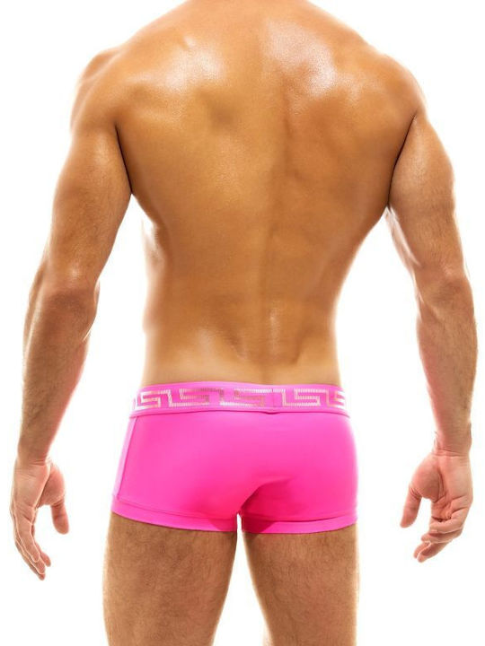 Modus Vivendi Herren Badehose Fuchsie Drucken