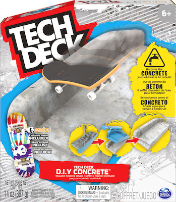 Spin Master Miniature Toy Concrete TechDeck (Various Designs/Assortments of Designs) 1pc