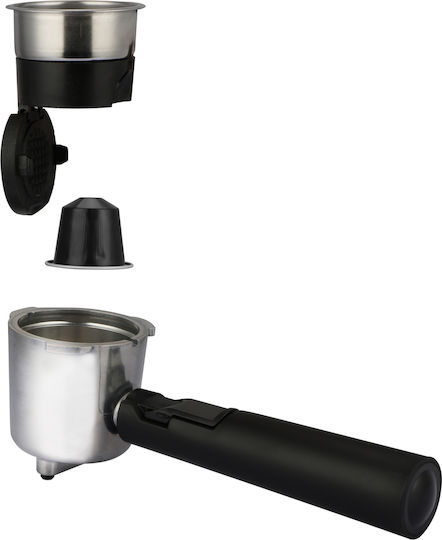Singer Aroma Espressomaschine 850W Druck 20bar Schwarz