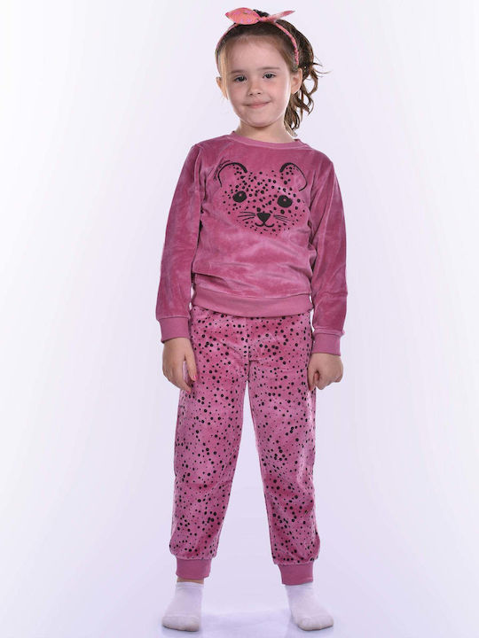 Dreams by Joyce Kids Nightwear Winter Cotton Pink