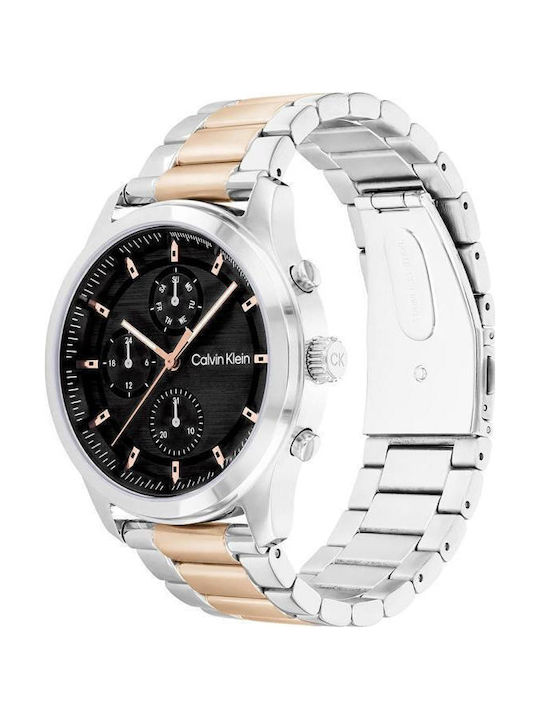 Calvin Klein Two Tone Ceas cu Mecanism pe Baterie Calvin Klein Two Tone Ceas cu Mecanism pe Baterie