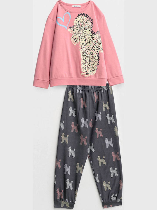 Vamp Kids' Pajamas Winter Pink