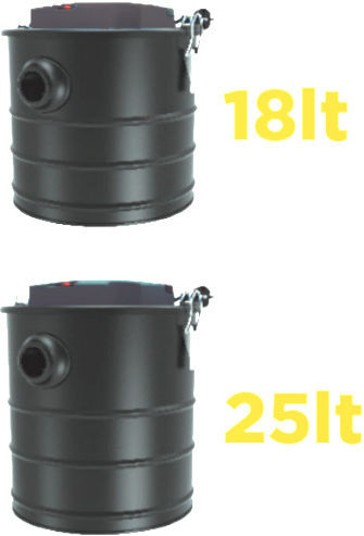 Verhot Verhot Aschesauger 600W mit Behälter 18Es