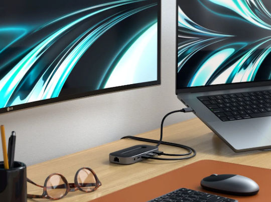 Satechi USB-C Docking Station με HDMI 4K PD Ethernet Γκρι (ST-U4MGEM)