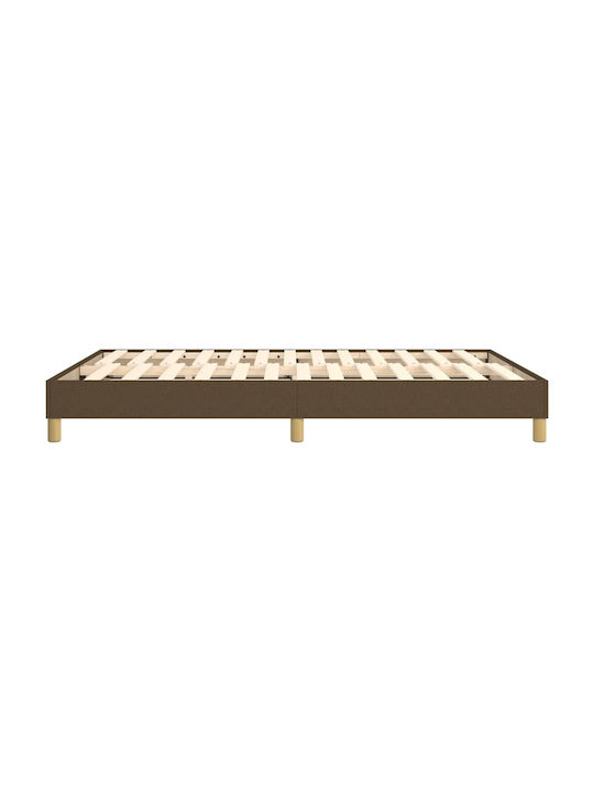Doppelbett-Unterlage Mit Stoff Braune Für Matratze 140x200cm