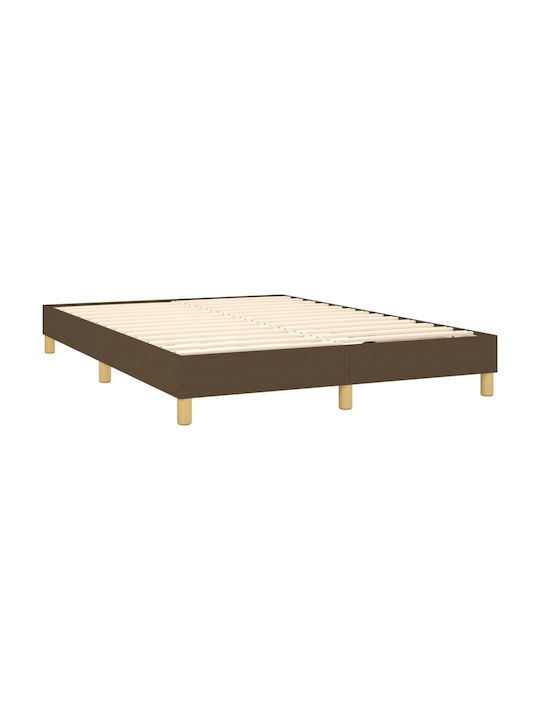 Doppelbett-Unterlage Mit Stoff Braune Für Matratze 140x200cm