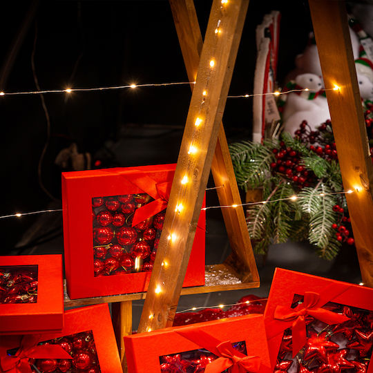 Χριστουγεννιάτικο Διακοσμητικό Ξύλινο Δέντρο 170εκ. Καφέ