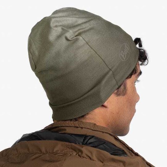 Ecostretch Beanie Unisex Reversibil Căciulă în culoarea Kaki