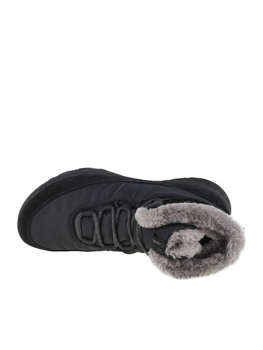 Columbia Slopeside Peak Luxe Γυναικεία Ορειβατικά Μποτάκια Μαύρα