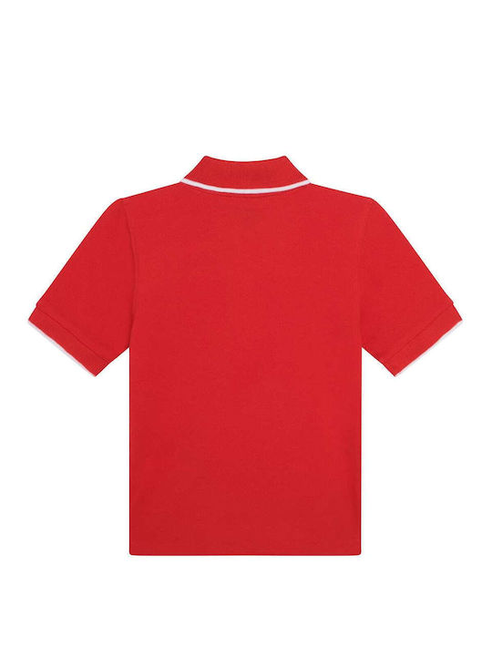 Timberland Kids Polo Short Sleeve Red