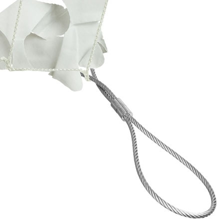 Mil-Tec Broadleaf Ορθογώνιο Δίχτυ Παραλλαγής Λευκό 3x6m