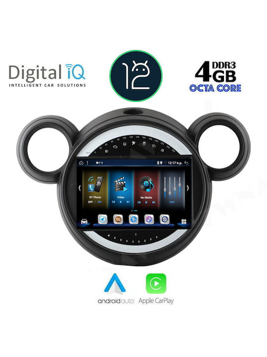 Digital IQ BXD 6065_CPA Ηχοσύστημα Αυτοκινήτου για Mini Cooper R (Bluetooth/USB/WiFi/GPS) με Οθόνη Αφής 9"