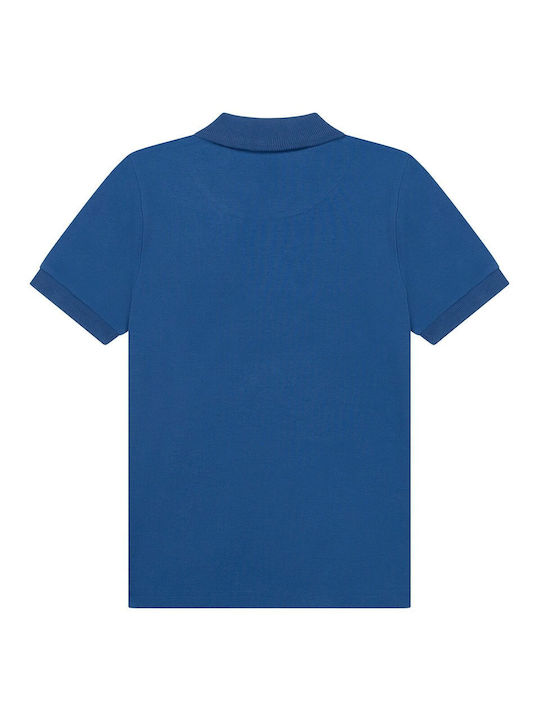 Timberland Kids Polo Short Sleeve Blue