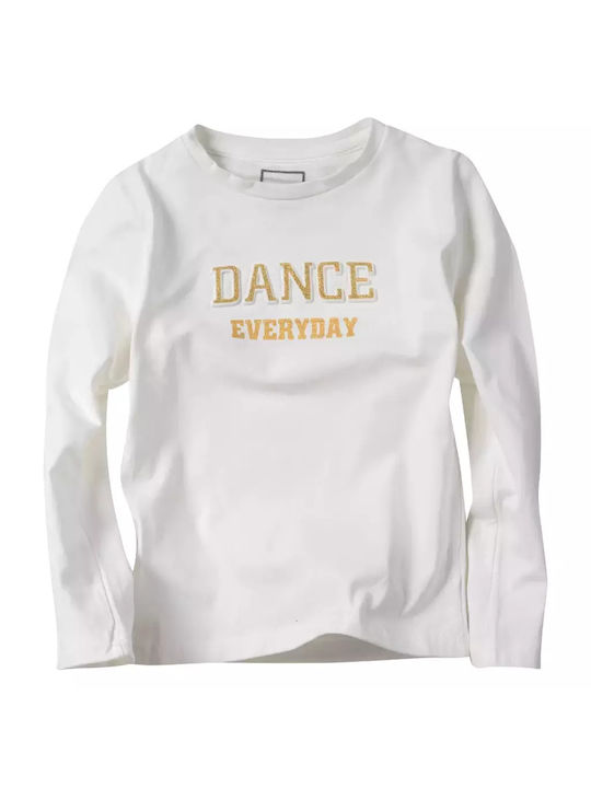 Evita Kids Blouse Long Sleeve White