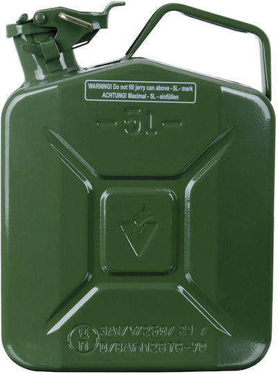 Lampa Double Position Metallic Fuel Can 5lt Green