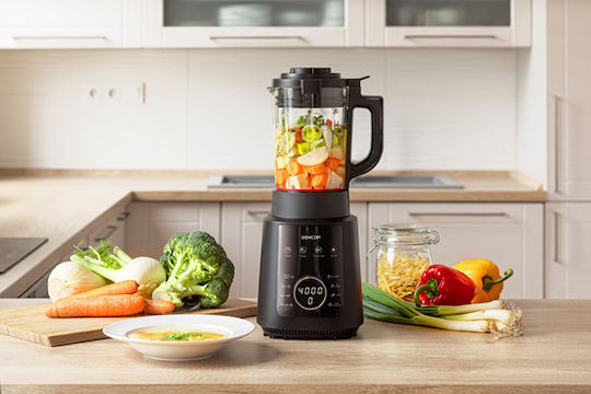 Sencor Blender With Glass Jug 1.2 L 800W Black SBU 0510BK
